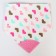 Bandana Bibslate Bibslate/Snoby for feeding, waterproof with a teetker on a button, pink color, mix
