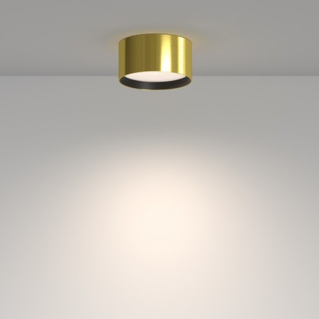 Technical C091CL-12W4K-BS GLARE, 120x120x64 mm ceiling lamp, LED, 12W, 670LM, 4000K, brass color-3