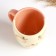 Mug "Festive" 0.4l / 11.5x9.5cm, peach kiss