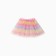 Children's skirt kaftan "gradient" pink, length 30 cm