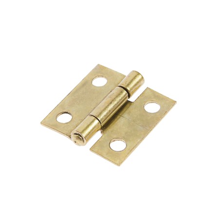 Iron loop, 15x24x1 mm, brass color