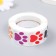 Stick Paper "Multi -colored paws" d = 2.5 cm 500 pcs in a roll 3x6.5x6.5 cm