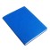 The weekly of the undated A5, 64 sheets, on the stitch, an integral cover of artificial leather, blue