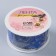 Kapron tape with metal thread "Stars and Bindings", 38 mm × 2.7 ± 0.5 m, blue/silver color