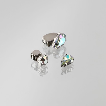 Rhinestones in assortment (nab 50pcs price for nab) plastic silver au au au-3