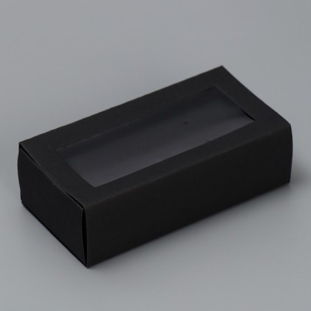Jewelry box, packaging, “black”, 10 x 5 x 3 cm-1