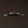 PC177AB bracket handle, m/o 96 mm, bronze color