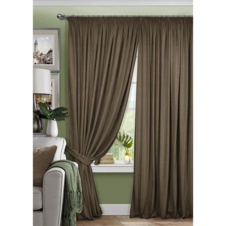 Set of curtains on braid Pudra, size 400x270 cm