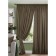 Set of curtains on braid Pudra, size 400x270 cm