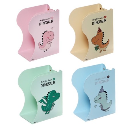 Book standing stand "Dino", 3 departments, metal, mix