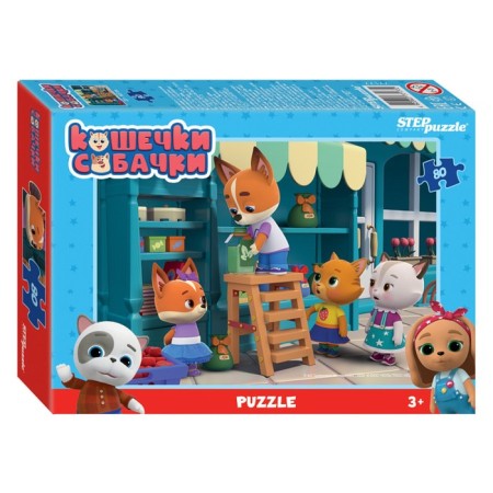 Puzzle "Mi-Mi-Mim", "Fairytale Patrol", 80 elements, mix-6