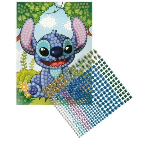 Crystal mosaic "Friends from the island" 17 × 23 cm-1
