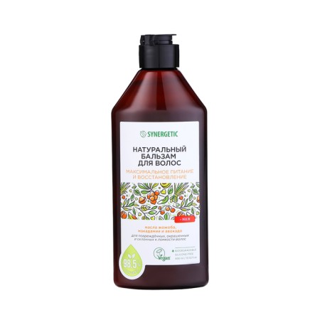 Synergetic natural hair balm maximum power and recovery, 400 ml