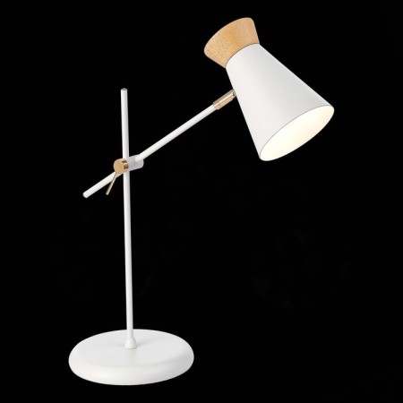 Evoluce bedside lamp. Sle1252-504-01. Alfeo. 1x60 W, E27, 45x15x50 cm, white, golden color-3