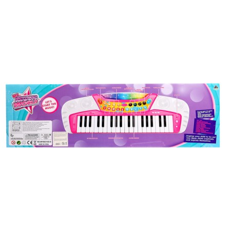 Synthesizer "Musical World", light, sound effects-10