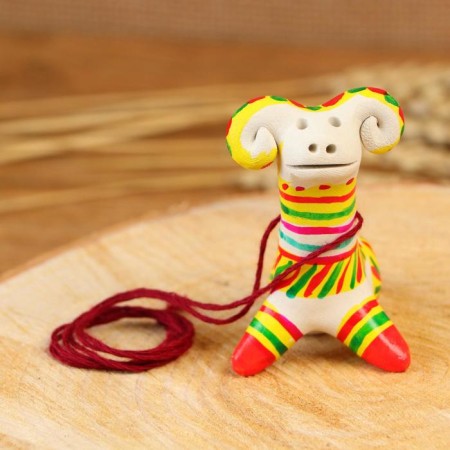 Filimonovskaya toy - whistle "Baran"-1