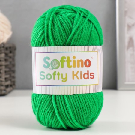Yarn 100% acrylic "Softy Kids" 90m ± 5m 50 g color 44 herbal
