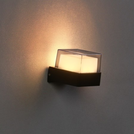 Facade lamp "Grand", FSD-084, 5 W, 3000K, IP65, 220 V, Metal, Black-3