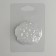 Plastic form for soap "beautiful peony" 6.5 × 5.5 cm