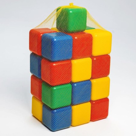 A set of colored cubes, 25 pieces, 12 × 12 cm-6