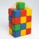 A set of colored cubes, 25 pieces, 12 × 12 cm