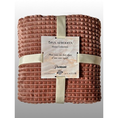 Euro Diva Afrodita, Velsoft, size 200x220 cm, brown color-4