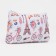 Cosmetic bag with lightning, white/multi -colored color