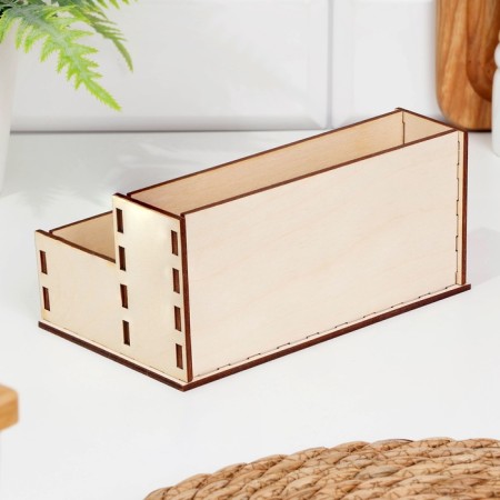Organizer of a wooden kitchen, 16 × 9.5 × 8 cm-3