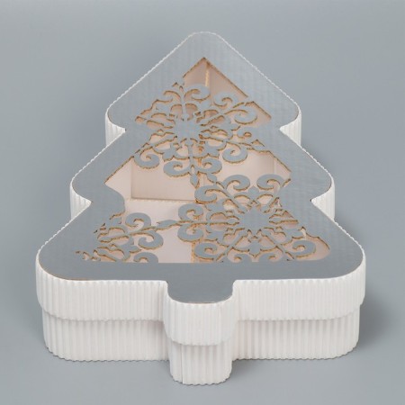 Gift box "Christmas tree", 23 x 13 x 5 cm, new year-3