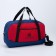 Sports bag, textura, average size, blue/red color