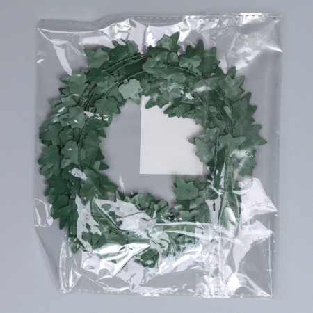 Liana is artificial for decor "Green leaves", 3 meters, 13 × 13 × 2 cm-4