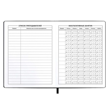 School diary for grade 1-11, "jacket", soft cover of artificial leather, neon print, 48 sheets, an offset block 80g/m2, universal cheat sheet-4
