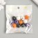 Beads wood for creativity "Scarecrow" d = 1.6 cm set 12 pcs