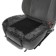 Nabbage on the seat Matech Alaska Line, fur, 48 x 52 cm, black, dark gray