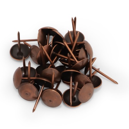 Tundra nails, decorative, 10x18.5 mm, copper, 100 pcs-5