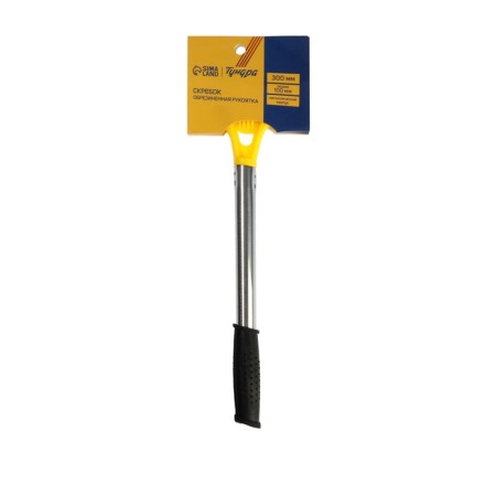 Tundra scraper, fixed blade 100 mm, metal rubberized handle 300 mm-4