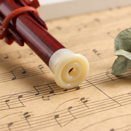 Flute Music Life, Hulushi, Tonality C, Red, 42 x 8.7 x 5 cm-2