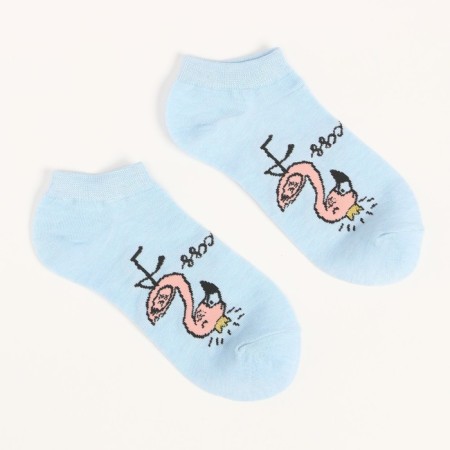 Women's socks "Flamingo", color mix, size 36-40-4