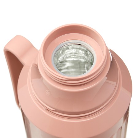 Thermos 1.8 l, with a glass flask, retains heat 12 hours, with a mug, brown-6