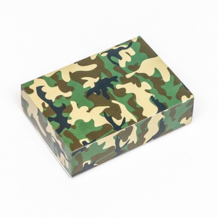 Box for sweets 6 pcs, "camouflage", 13.7 x 9.85 x 3.86 cm-4