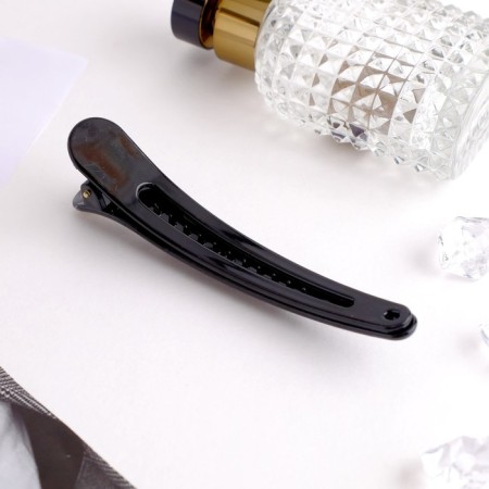 Hair clip "beads" 10.5 cm, black-1