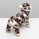 Kombinson "Deer" with a hood, size L (DS 35 cm, og 45 cm, Osh 35 cm), brown