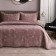 Noel blanket, size 240x260 cm, color ash rose
