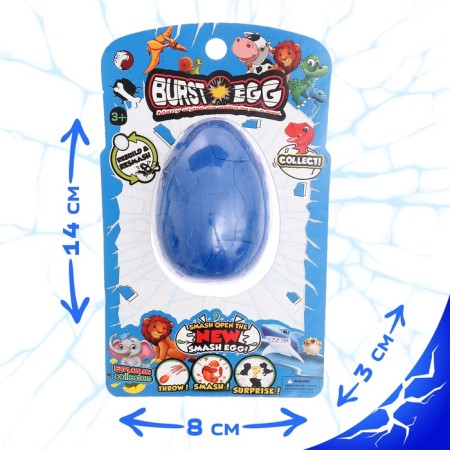 Sea inhabitants-Surprise eggs, marine animal figure, mix color-3