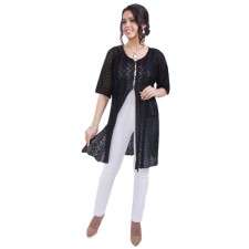 Cardigan female, size 44, black color