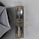 A teaspoon spoon with an engraving “Favorite Dad”, in a gift box, 3 x 14 cm.