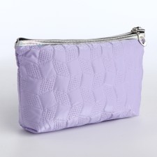 Lightning cosmetic bag, lilac color