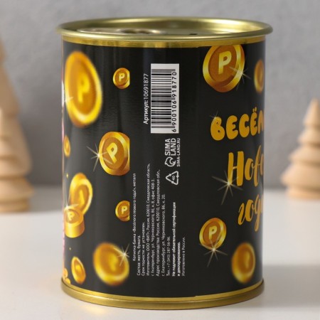 Pigger Bank Metal "Fun New Year"-3