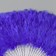 Fan plastic, pen "bright blue" h = 26 cm 25 blades 3x50x26 cm