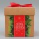 Folding box “Dreams will surely come true”, 15 x 15 x 15 cm, New Year